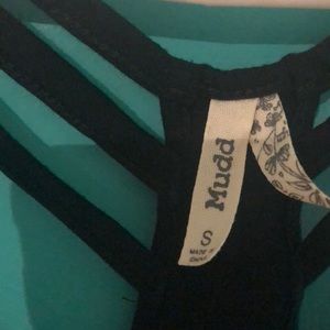 Mudd Maxi Dress black/white